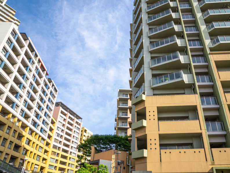 Modern High Rise Residential Apartment