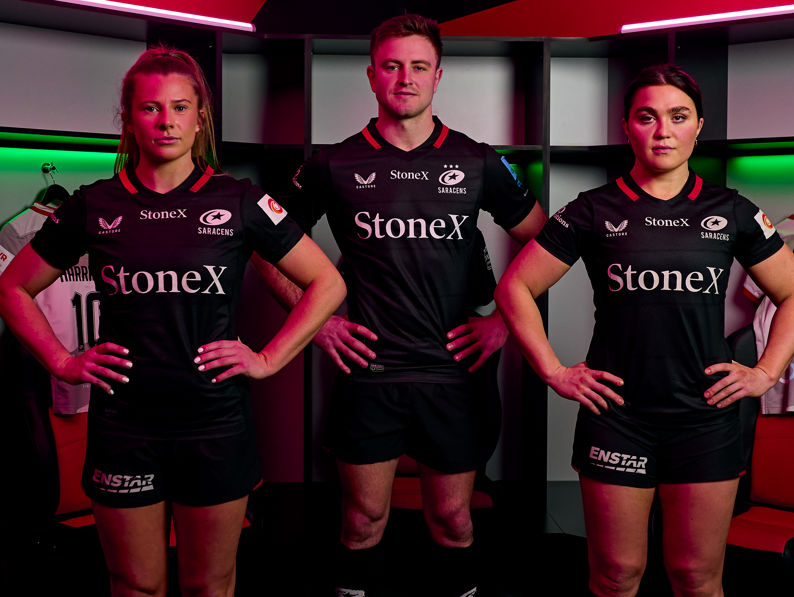 A group of people posing for a picture.